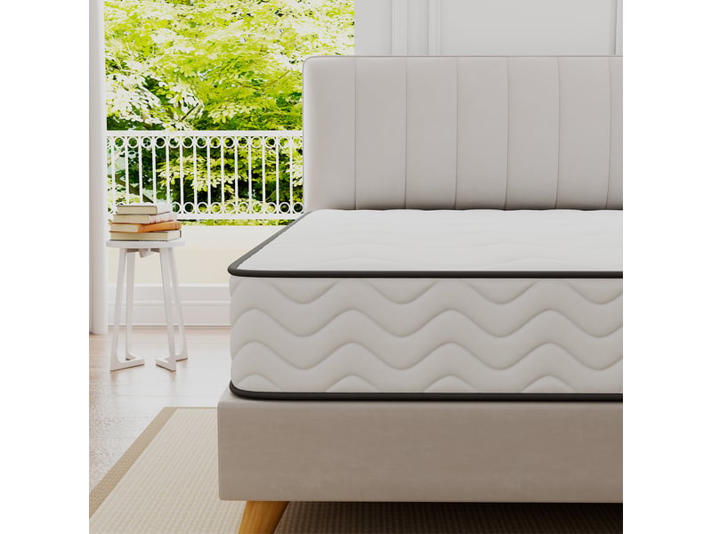 Protège-Matelas Sonive 180x200 Cm Imperméable - Jusqu'à 38 Cm Hauteur, Oeko-Tex, Blanc