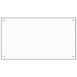 Fond De Hotte Dosseret De Cuisine Blanc 70x60 Cm Verre Trempé-Ashata7900786526097 - Bricolage Dosseret Cuisine Verre 70x60 Cm