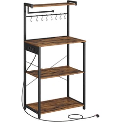 Étagère Plante Pliable 3 Niveaux Bambou - Porte Plante Suspendue Pour Balcon Terrasse Jardin