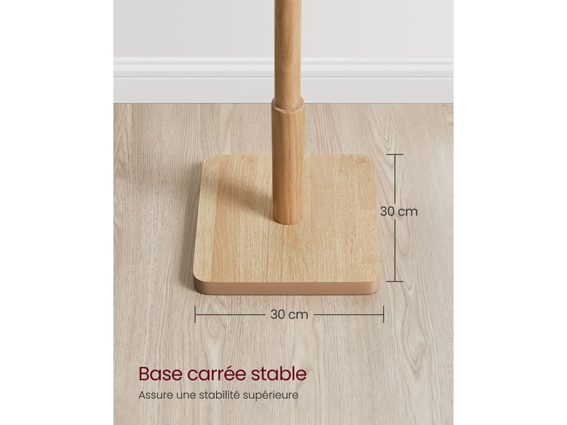 Portemanteau En Bois Massif Porte-vêtement Avec 8 Crochets Pour Vetements Sacs Veste Pour Entree Couloir Noir 12 0007119 Portemanteau En Bois Massif Porte-vêtement Avec 8 Crochets Pour Vetements Sacs Veste Pour Entree Couloir Noir 12 0007119
