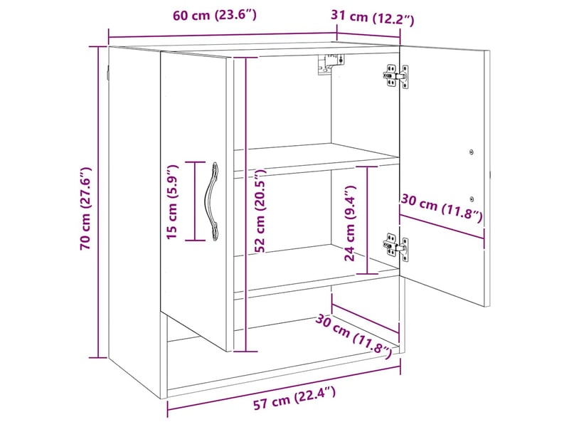 VidaXL Armoire à Lave-Vaisselle Noir Chêne - Meuble Rangement 70,5 X 71,5 X 91,5 Cm Bois D'Ingénierie