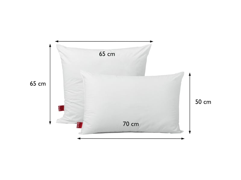 Oreiller rectangulaire 50x70 cm BOUTONNIERE