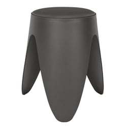 Pouf Déco HOME DECO FACTORY - Hd6371 - Pouf Scandinave Anthracite 30 Cm - Mobilier Assise Pour Entrée Salon Chambre Salle À Manger - Dimensions : 30X30X40 Cm Pouf Rangement Salon