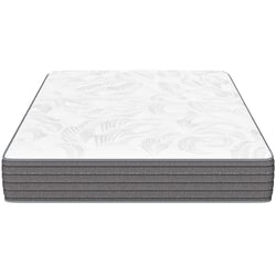 Matelas Hybride 140x190 Cm épaisseur 30 Cm – Mousse Mémoire Forme + Ressorts Ensachés, Fermeté H3 | 7 Zones, Hypoallergénique